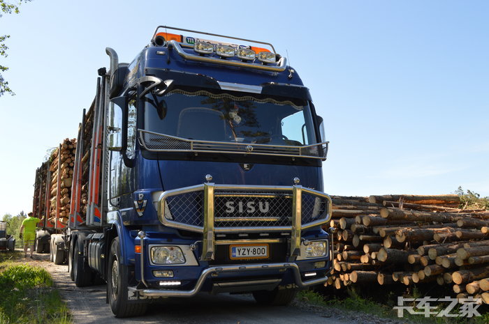 芬兰西苏的林业运输车 _ 卡车之家论坛