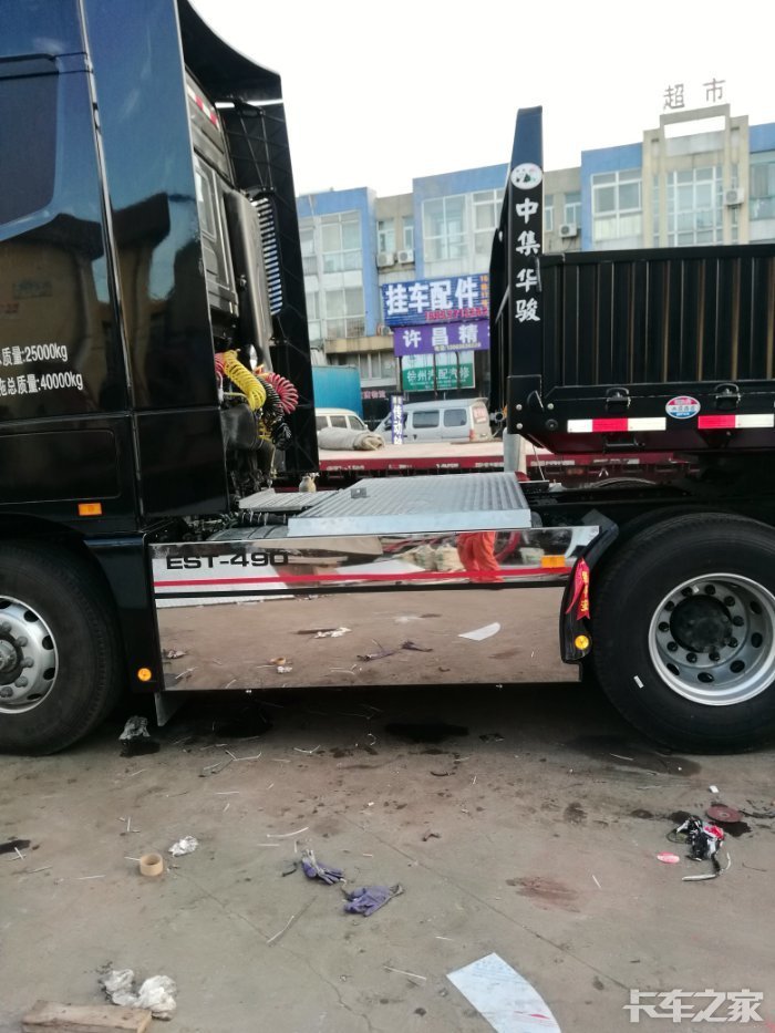 欧曼黑金刚,超级侧裙 _ 卡车之家论坛