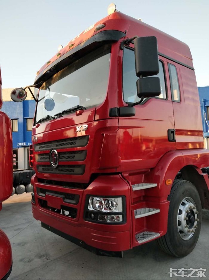 陕汽轩德x3前四后四96米上路28万