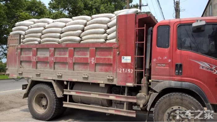 装水泥了20吨 _ 卡车之家论坛