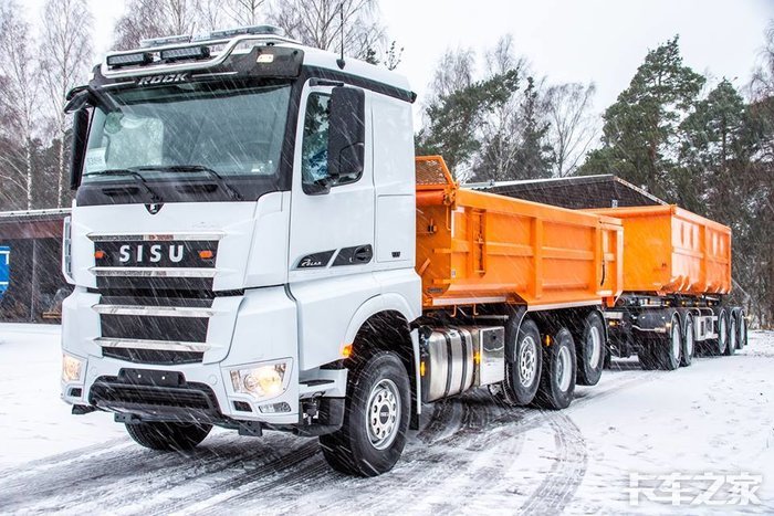 芬兰西苏圣诞特款--砂石运输车系列,从内到外,高清