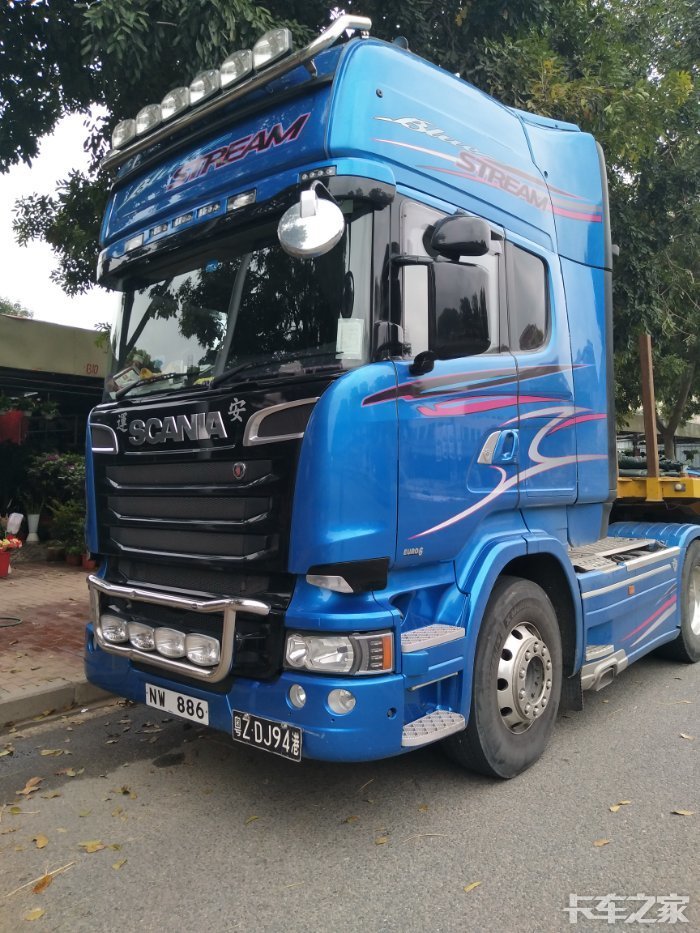 全港最漂亮的scania