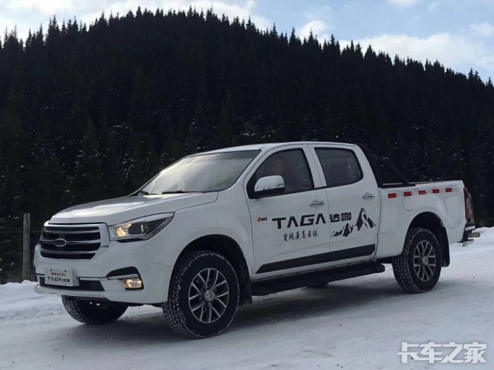 庆铃五十铃taga达咖皮卡来啦