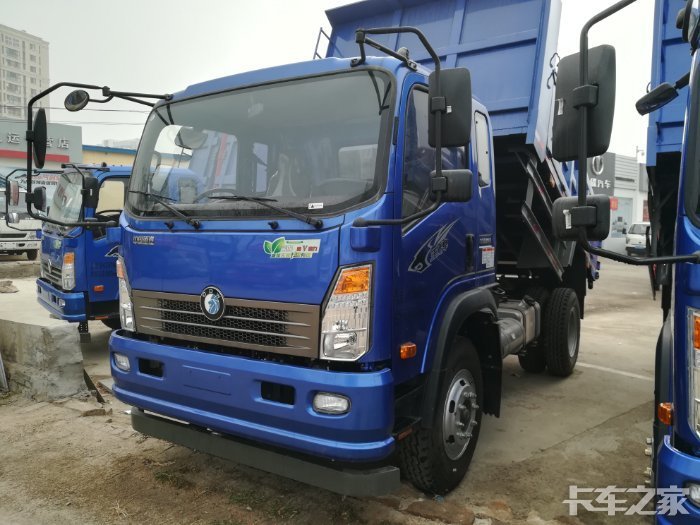 重汽王牌蓝牌小自卸鉴赏青岛