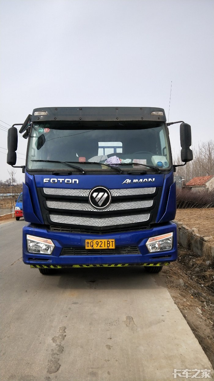 平头欧曼牵引车和调皮捣蛋的我