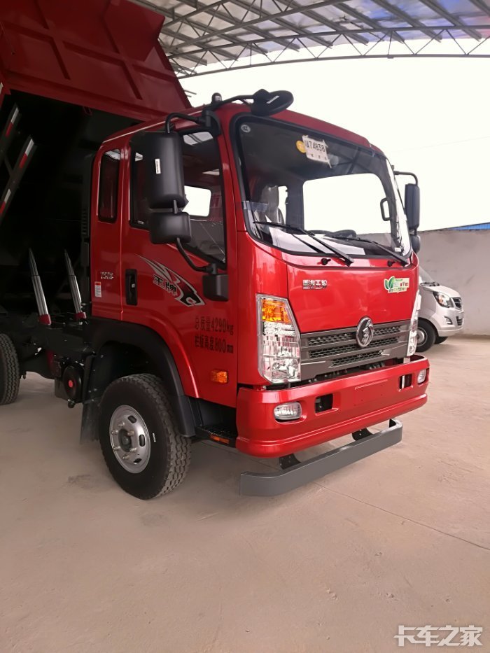 成功购买王牌757b国五自卸车