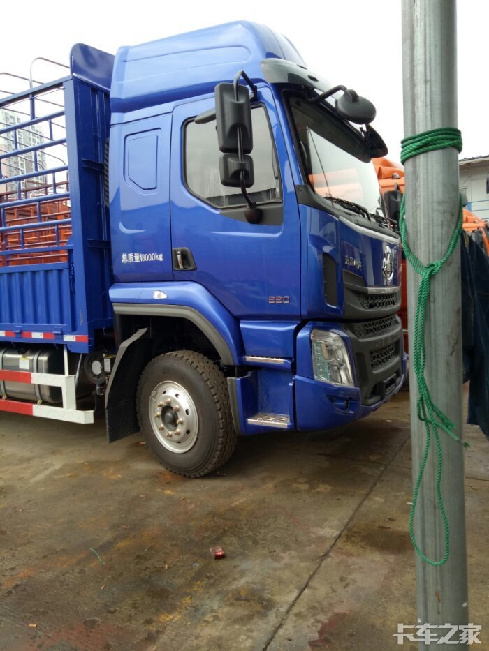 乘龙h5六米八提车做车厢, _ 卡车之家论坛