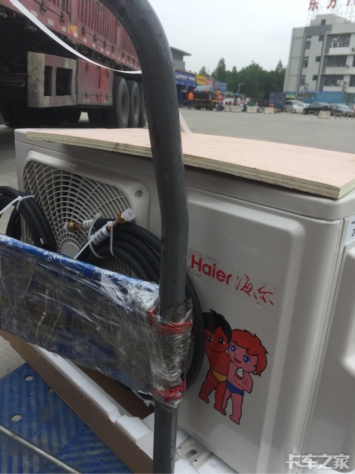 海尔24v驻车空调安装
