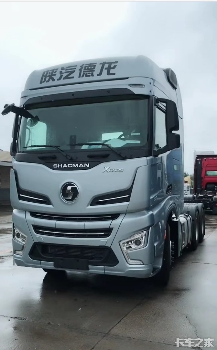 颜值高的陕汽x6000卡友来欣赏一下