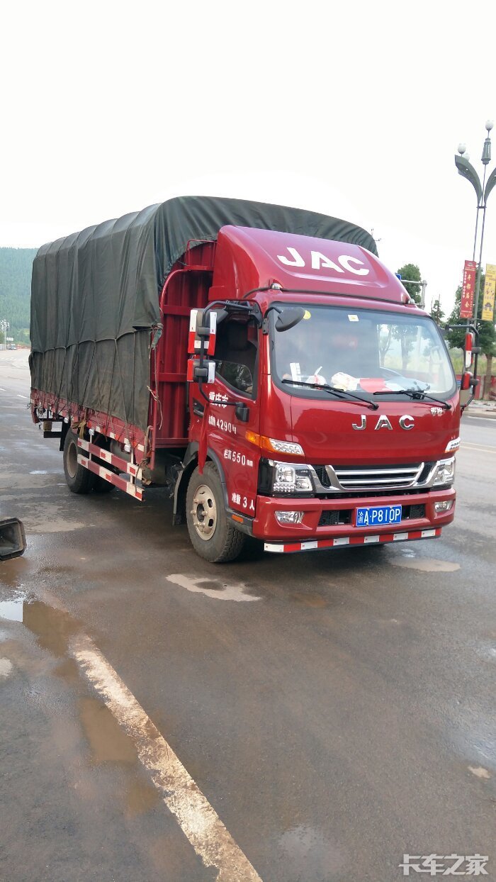 江淮骏铃v6重载版一个月使用感受