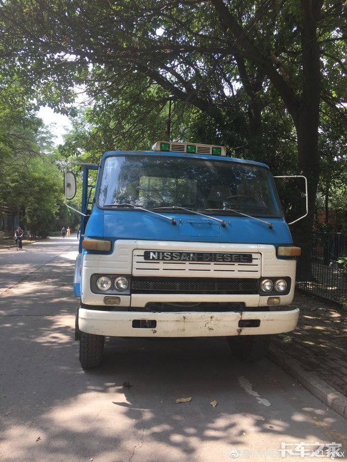 一辆老日产柴,大家过来瞅瞅 _ 卡车之家论坛