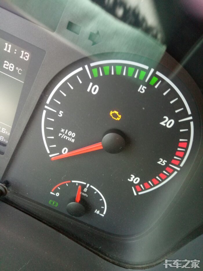 gtl潍柴430故障灯一直亮但是没故障码怎么回事