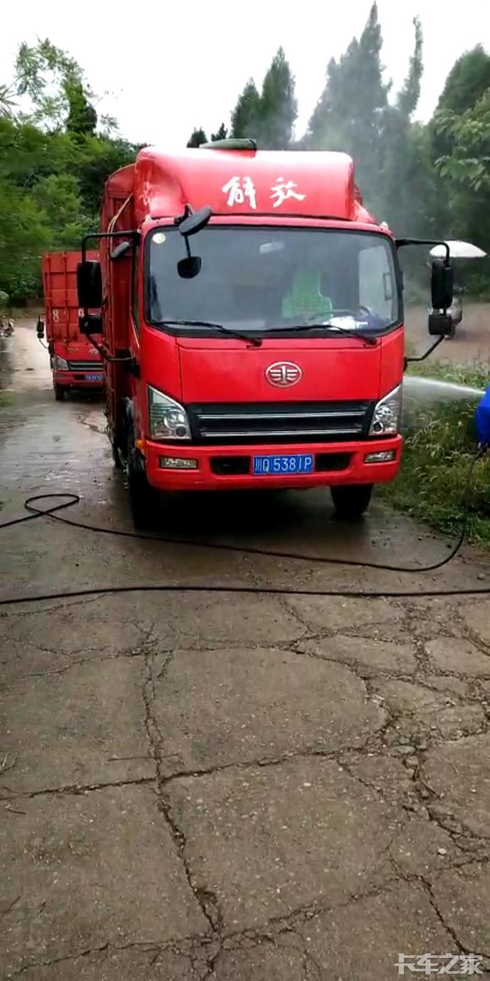 我开解放轻卡 我为伙伴代言#解放汽车,带我走上致富道路.