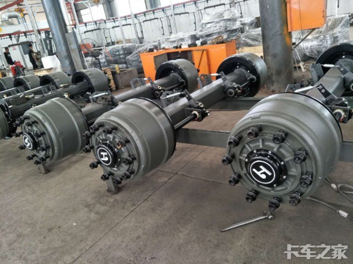 13t 车桥三线六轴车桥 _ 卡车之家论坛