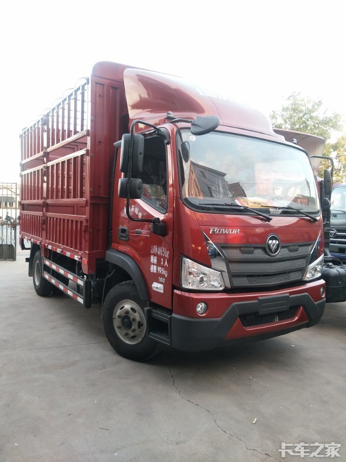 福田瑞沃es3玉柴动力160马力法斯特变速箱8档