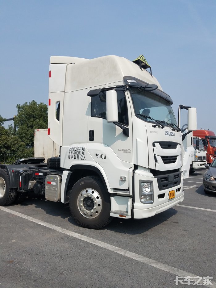 五十铃巨咖危化牵引车提车上牌 _ 卡车之家论坛