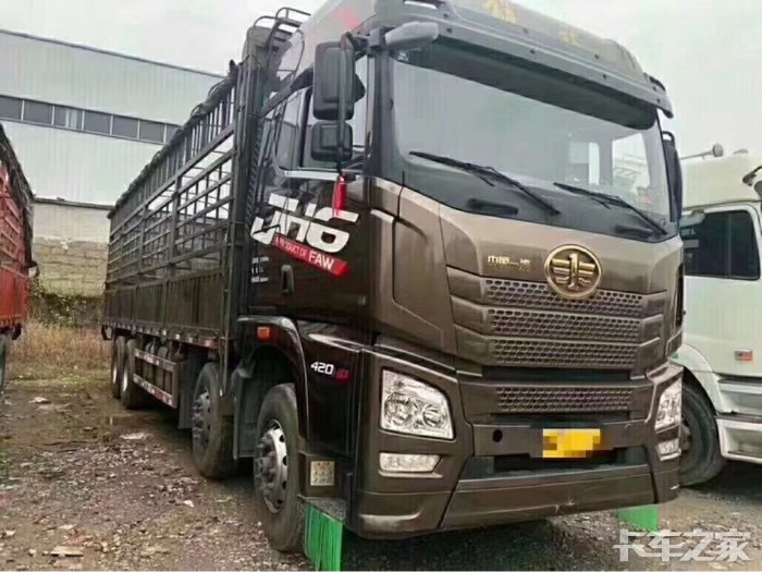 11个月国五解放jh6前四后八载货车420马力车况精品