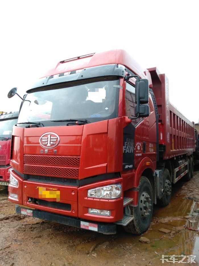 解放高顶自卸车就是舒服