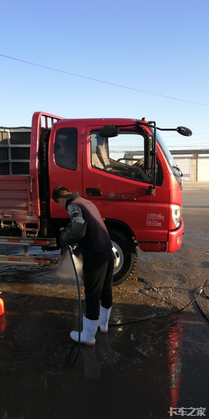 二手奥铃ctx拉鱼设备以做完.