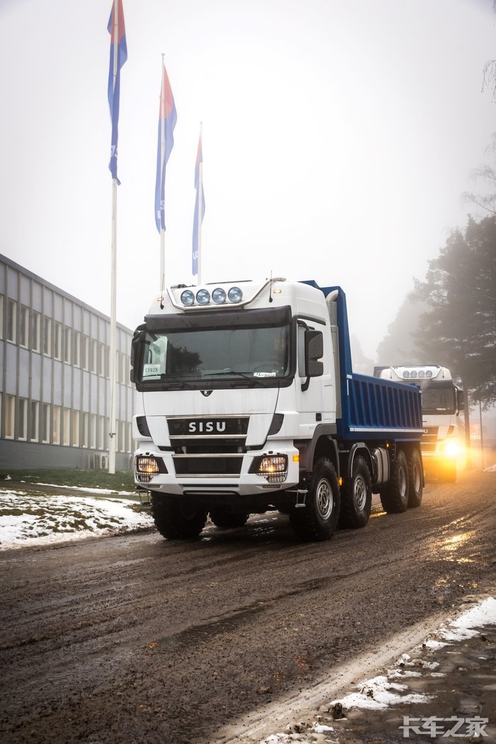 罕见的sisu西苏全轮驱动越野卡车10x108x8