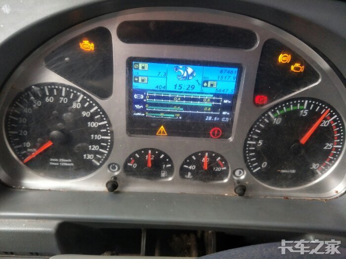 红岩杰狮350前四后八自卸车故障码求大神帮忙修的我头都大了