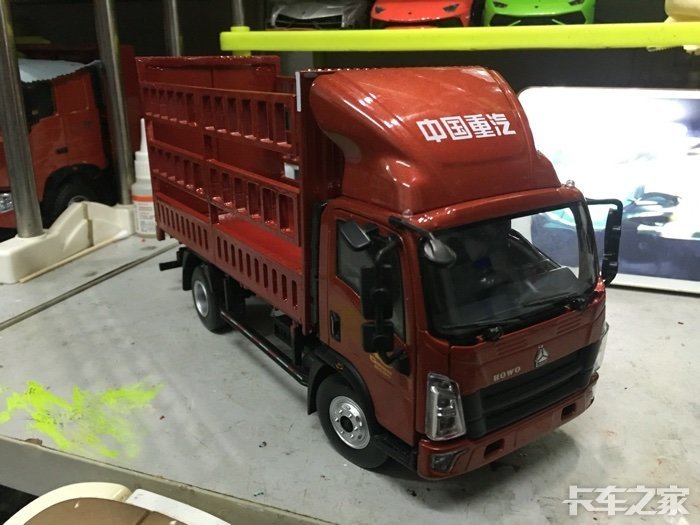 1/24 重汽howo轻卡改高栏