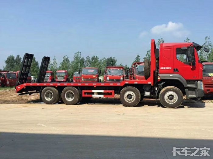 前四后八平板车 _ 卡车之家论坛