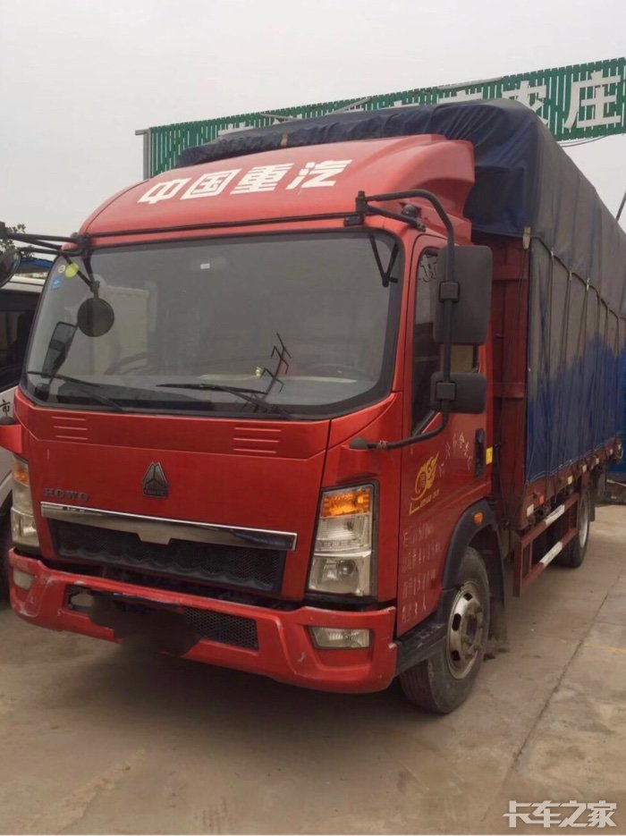 求购一台国四轻卡蓝牌4.2米高栏小货车