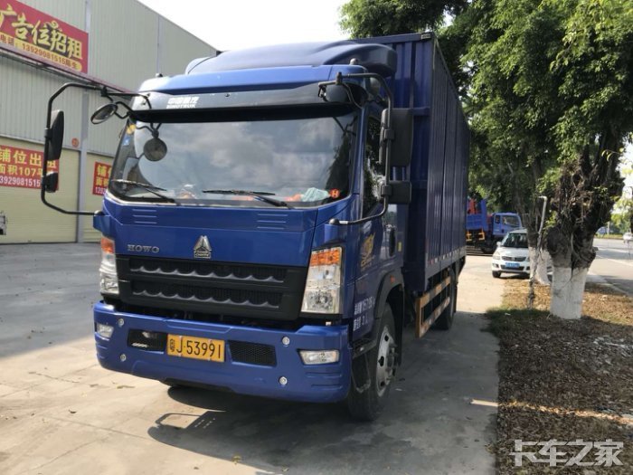 有没有重汽统帅5.8米车子.154马力的图片,厢式的.