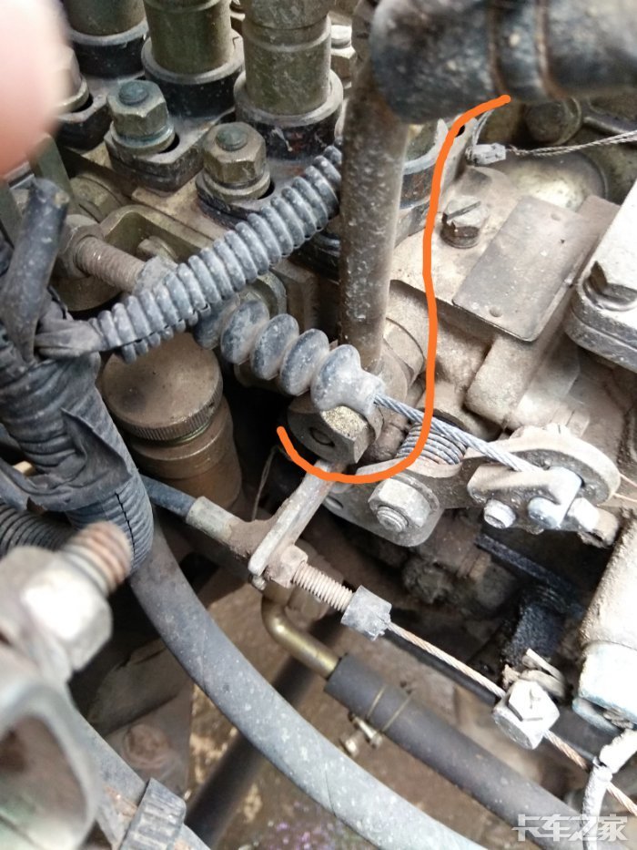 潍柴国三回油管