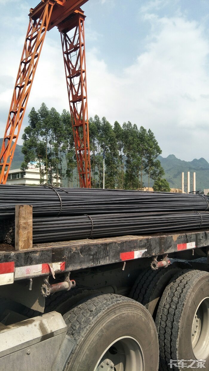 拉钢材到清远阳山 _ 卡车之家论坛