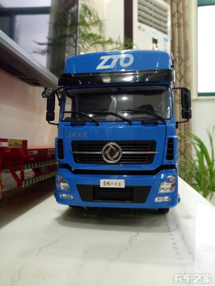 1/24天龙快递车模型 _ 卡车之家论坛