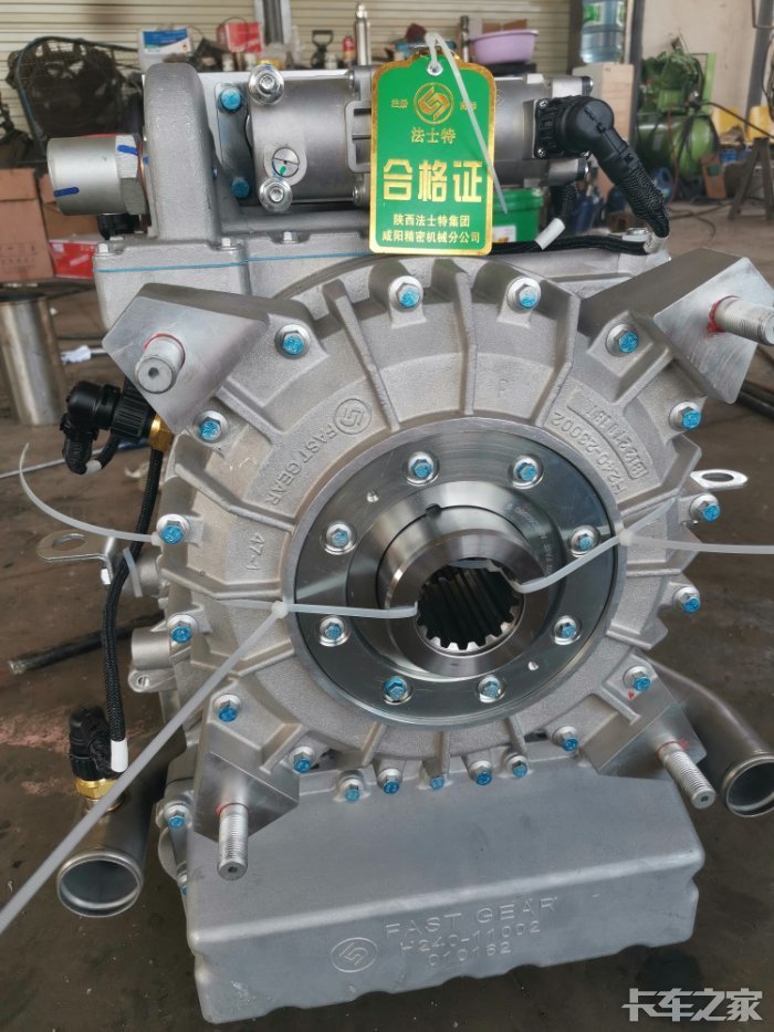 乘龙h56米8改装法士特240液力缓速器