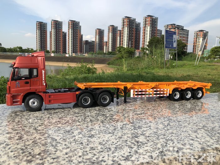 集装箱半挂车模型掠影