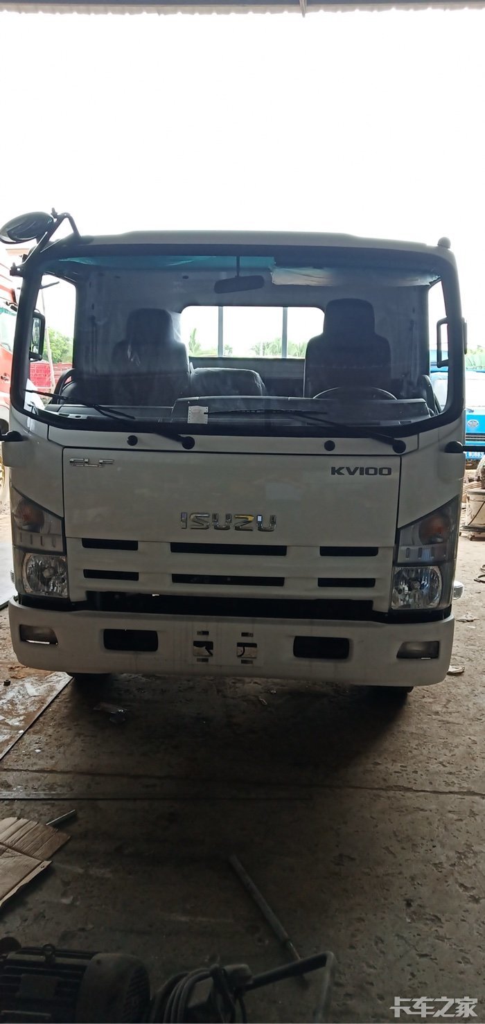 庆铃kv100从订车到出口到上牌使用的历程