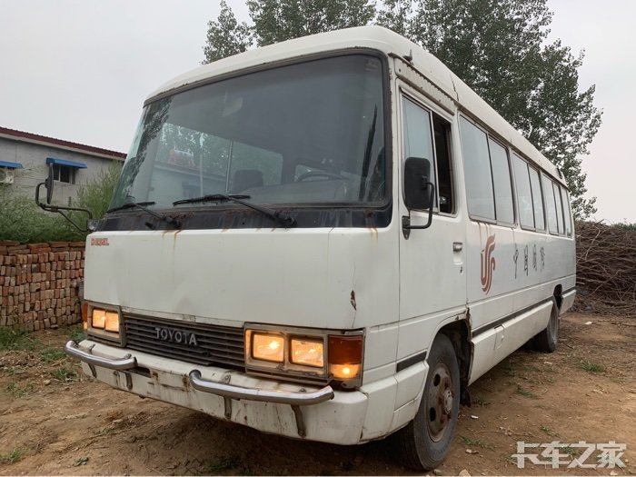 80年代丰田老款考斯特柴油版 _ 卡车之家论坛
