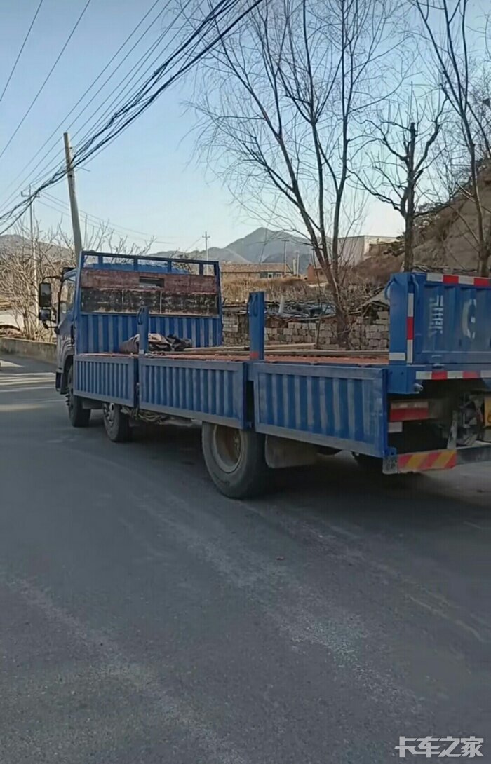 我与飞碟汽车的故事奥驰v6前四后四拉砖车