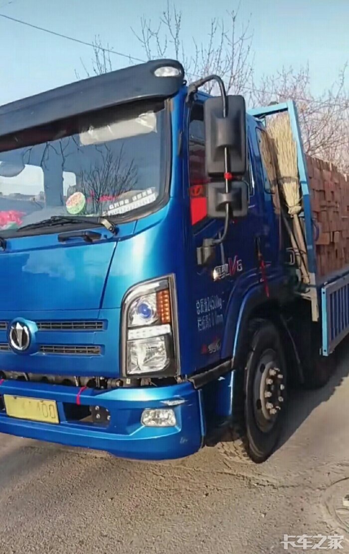 【我与飞碟汽车的故事】奥驰v6前四后四拉砖车 _ 卡车之家论坛