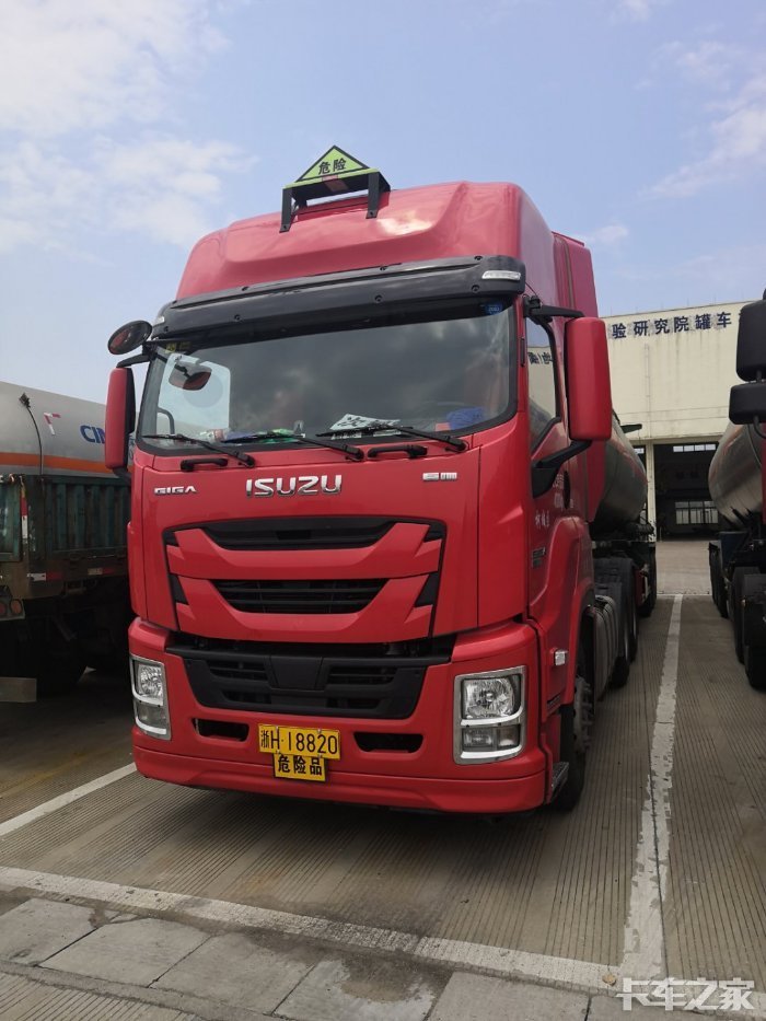 庆铃巨咖牵引车油耗实测 _ 卡车之家论坛