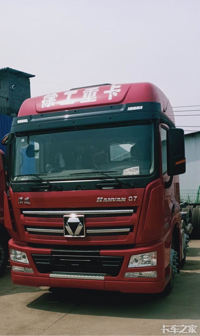 徐工重卡汉风g7牵引车店内改装法士特液力缓速器成功