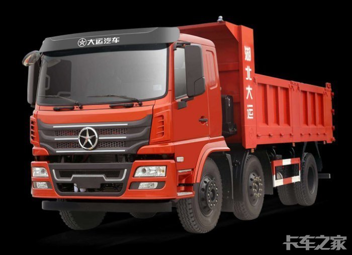 湖北大运6乘2风景自卸车