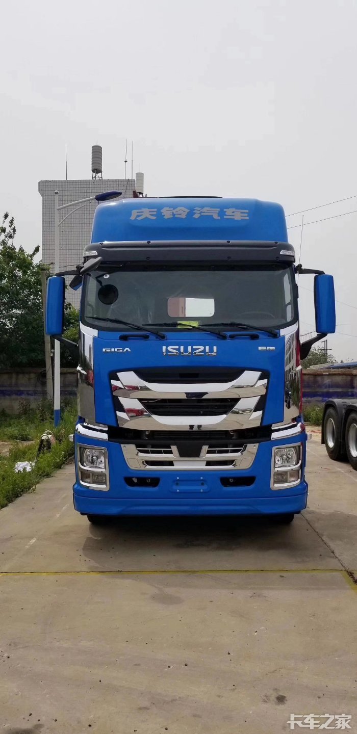 庆铃巨咖牵引车油耗实测