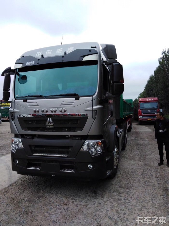 豪沃tx460马力德国曼发动机重汽变速箱曼的桥