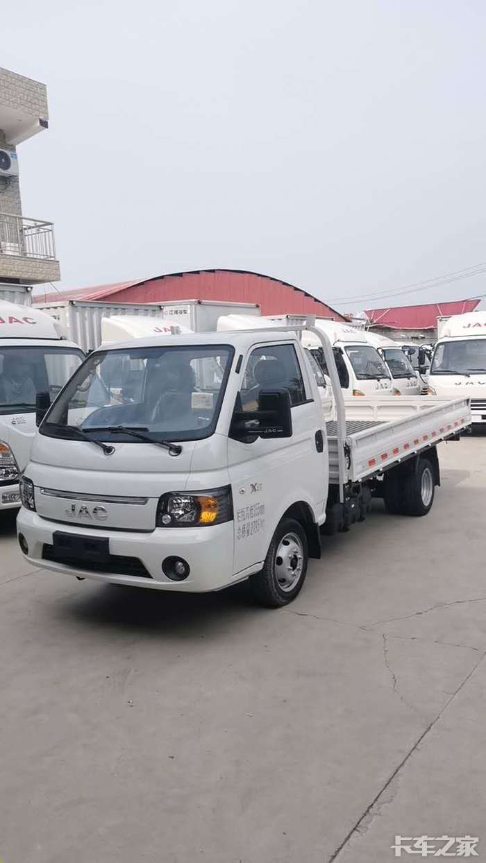 江淮轿卡x6单排整车提车了
