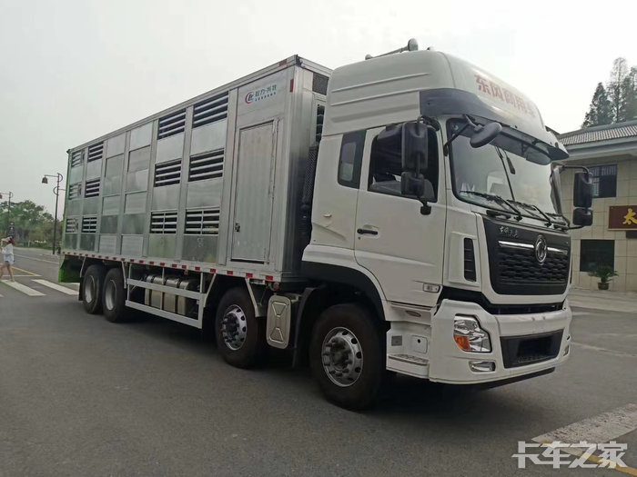 高端铝合金畜禽运输车(运猪车 _ 卡车之家论坛