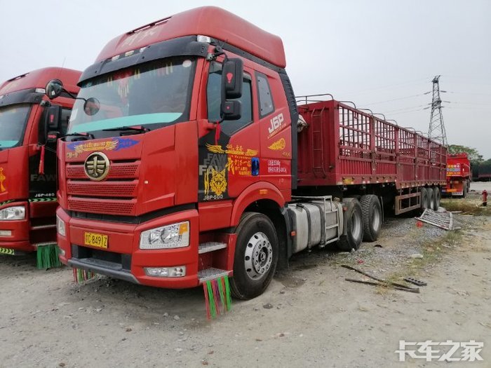 解放j6p500马力国产神车