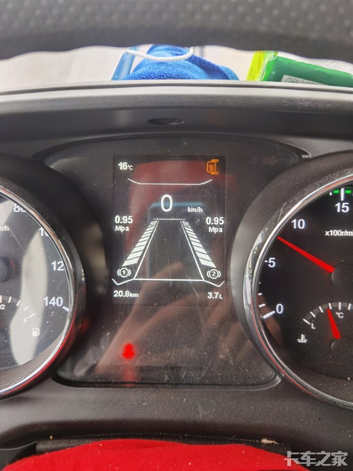 天锦kr故障灯什么意思