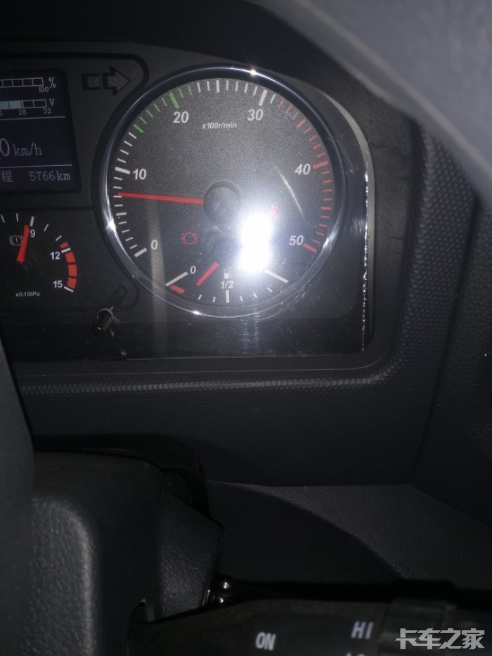 解放虎vh仪表盘显示图