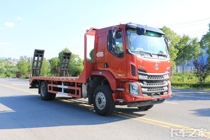 走过路过,这款平板运输车您一定不要错过! _ 卡车之家论坛