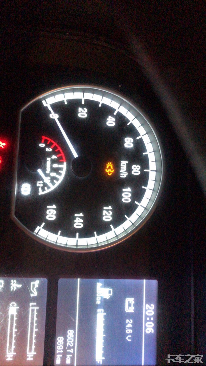 大神们,这个故障灯是什么意思 _ 卡车之家论坛